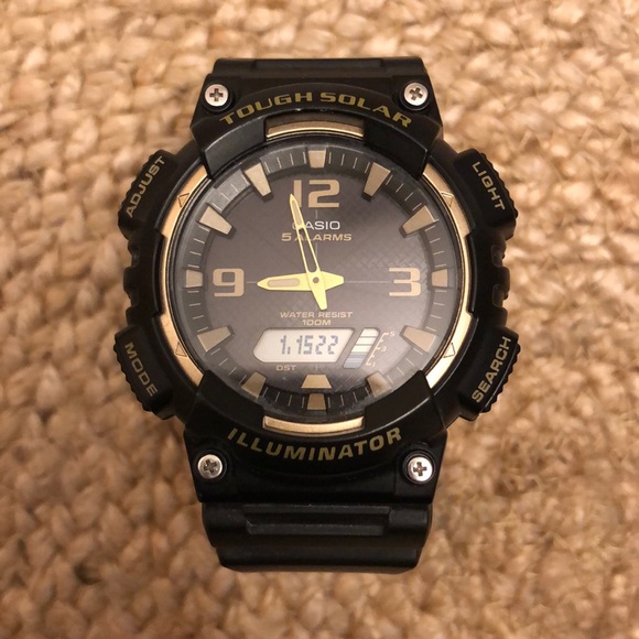 casio illuminator 5 alarms world time manual